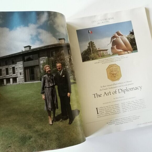 May 1984 City & Country Home Magazine Cdn Toronto Frances Dafoe Vintage Design - Picture 5 of 7